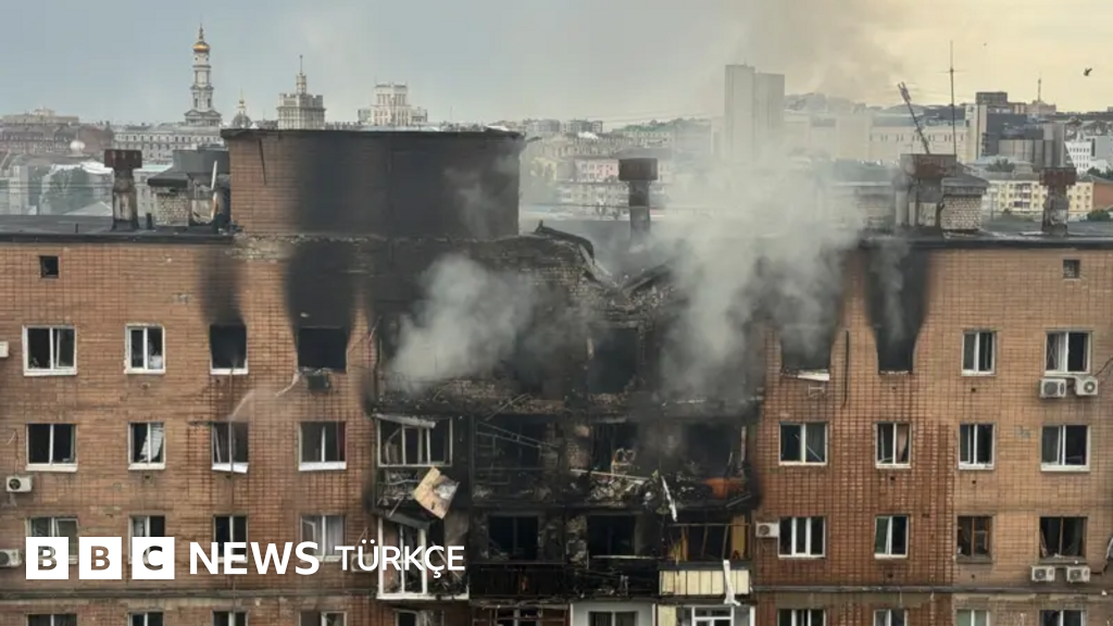 Rusya, Ukrayna'nın ikinci büyük kentine şimdiye kadarki en büyük İHA saldırısını düzenledi