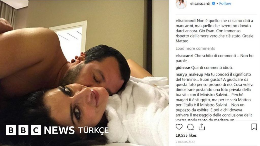 İtalya Başbakan Yardımcısı ve İçişleri Bakanı Salvini'nin sevgilisi yatak fotoğrafıyla duyurdu: Ayrıldık