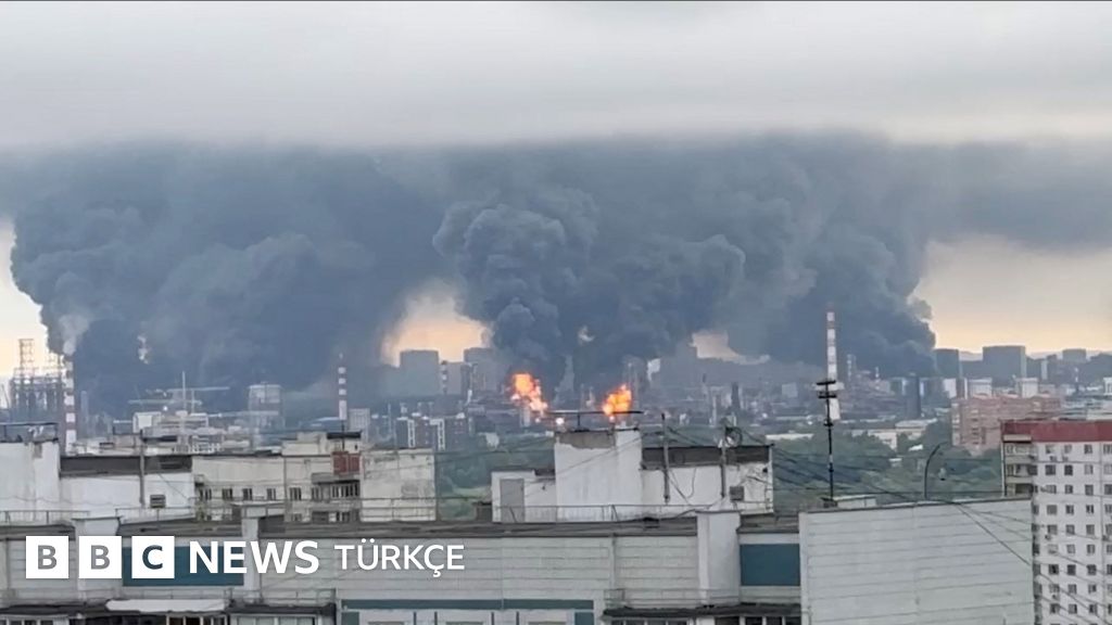 Savaşın başından bu yana Ukrayna'dan Moskova'ya en büyük saldırı