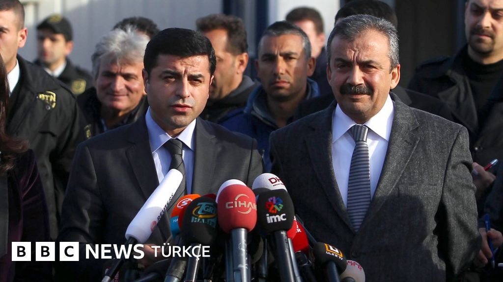 Selahattin Demirtaş'a 4 yıl 8 ay, Sırrı Süreyya Önder'e 3 yıl 6 ay hapis cezası BBC News Türkçe