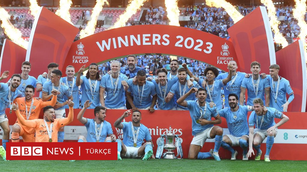 İngitere FA Cup finali: Manchester City kupayı kazandı