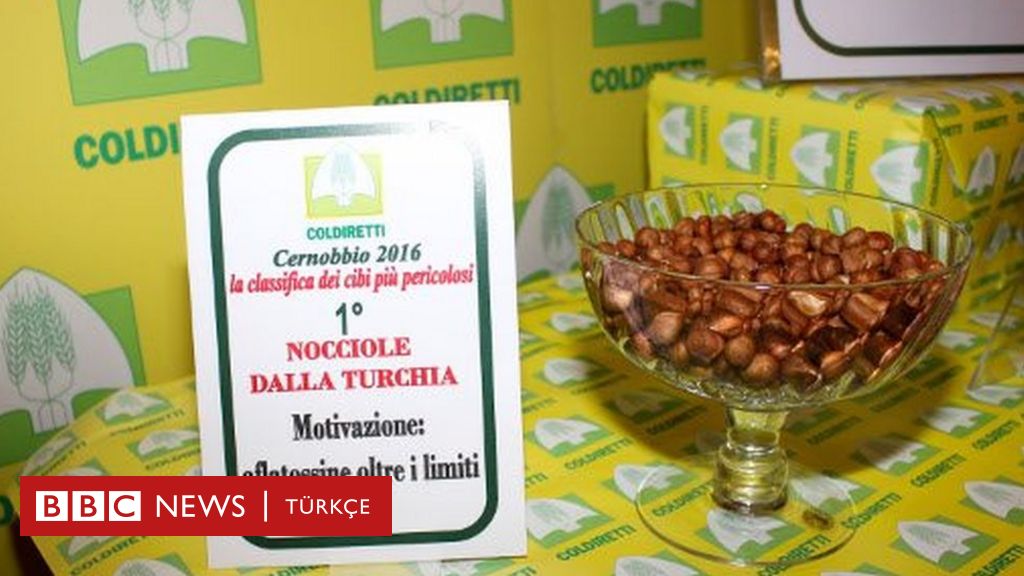 Le nocciole turche sono al primo posto nella lista degli alimenti più pericolosi in Italia
