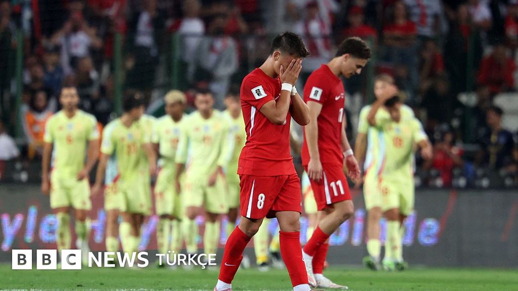 Türkiye, Dünya Kupası elemelerinde İspanya'ya 6-0 yenildi