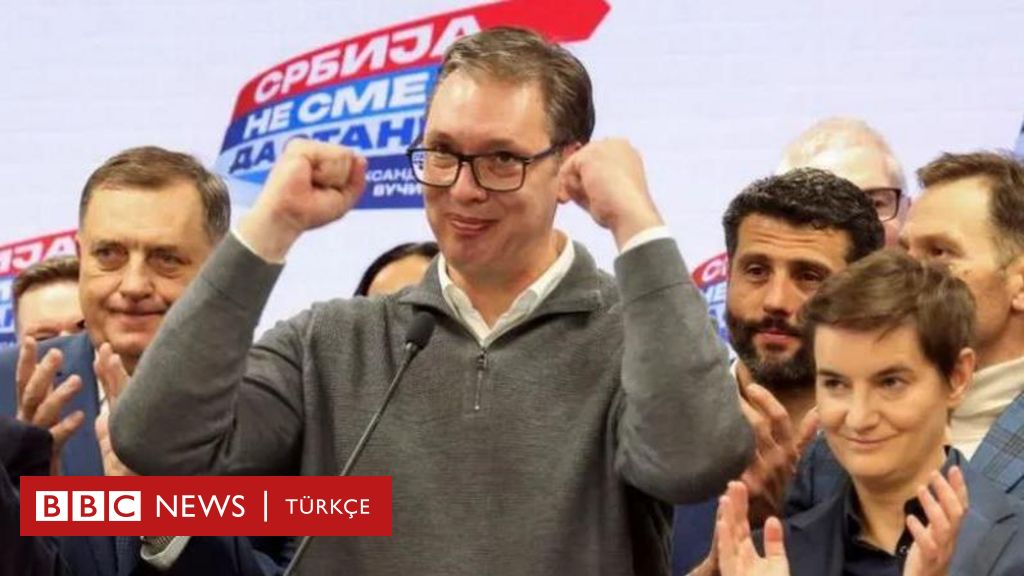 Sırbistan'da genel seçimi Cumhurbaşkanı Vucic'in partisi kazandı