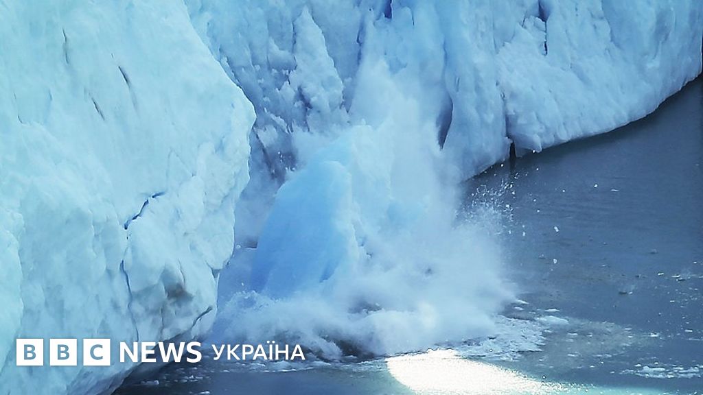 Від найбільшого льодовика Гренландії відколовся гігантський шматок ...