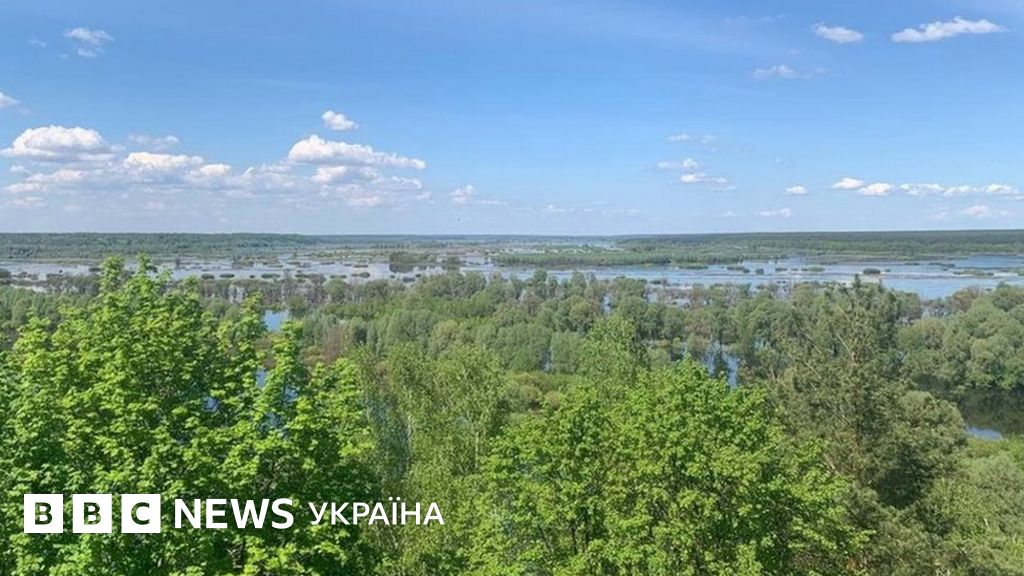 Розлив Десни. Зачарований відпочинок і "Карпати біля Києва" - BBC News ...