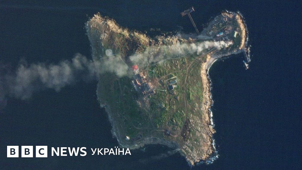 Острів Зміїний і битва за контроль у Чорному морі - BBC News Україна