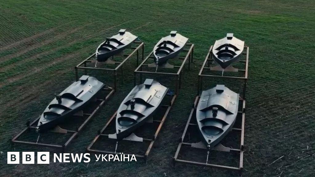 Україна збирає гроші на флот морських дронів. Що вони вміють - BBC News ...