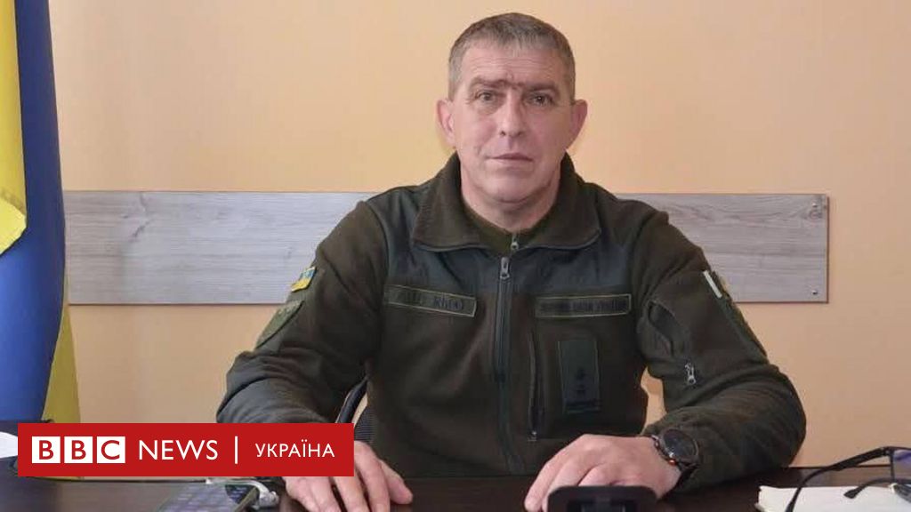 Голова ТЦК розповів про жахіття війни і сказав, що не пустить сина воювати. Перевели на фронт - BBC News Україна