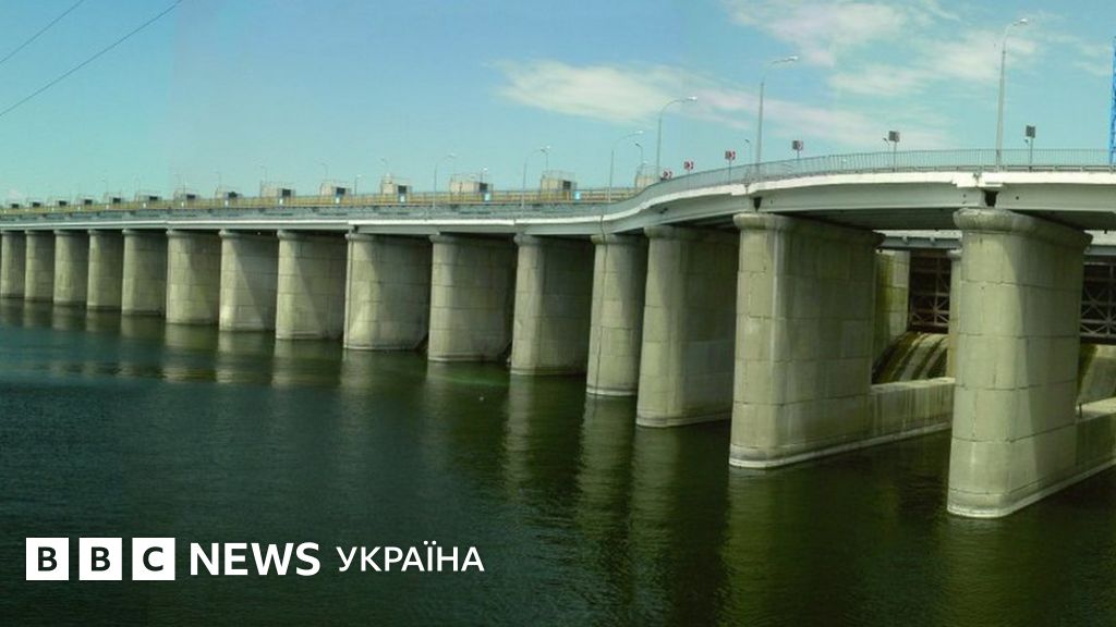 Підрив дамби Каховської ГЕС – чому це невигідно Україні та ЗСУ - BBC ...