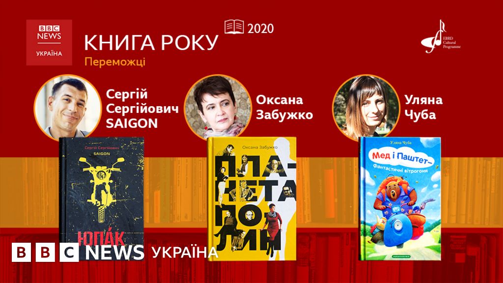 Книга року ВВС2020 оголосила переможців BBC News Україна