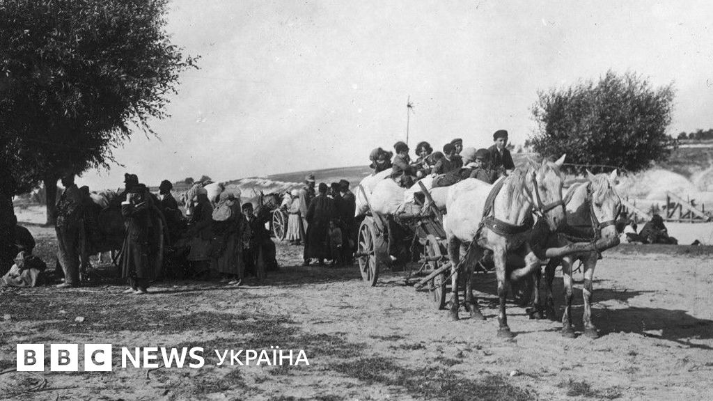 Хвиля українських біженців від військ Росії на захід: як це було під час Першої світової війни