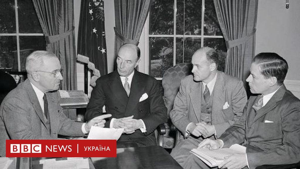 План Маршалла. Як США врятували Європу після війни та руїн з користю для себе - BBC News Україна
