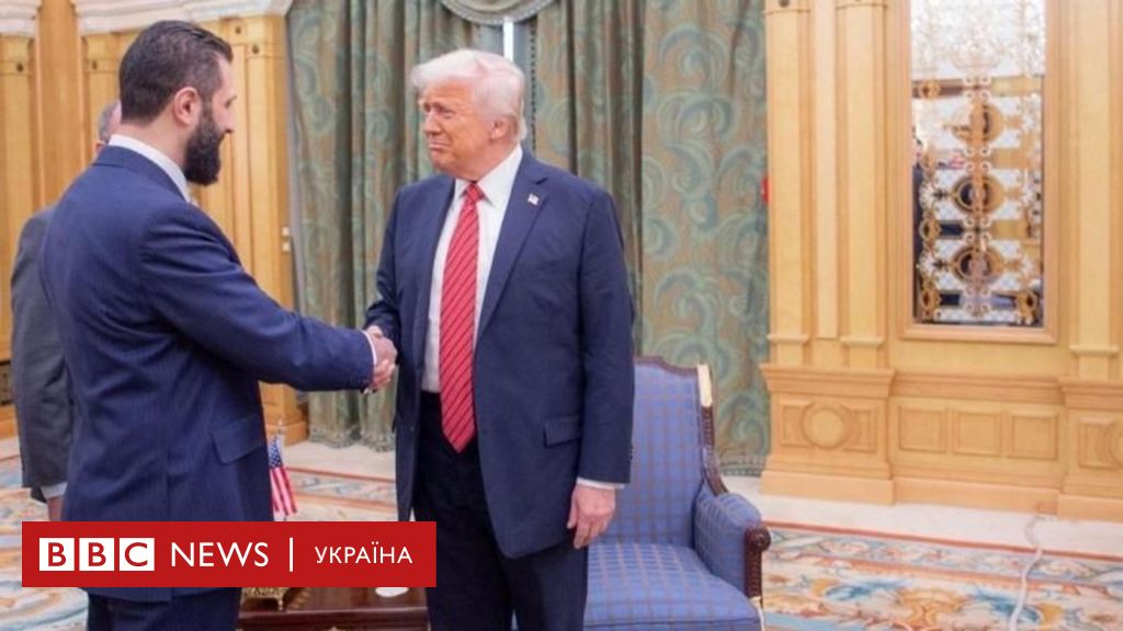 Зустріч Трампа і нового лідера Сирії аль-Шараа: чому це важливо - BBC News Україна