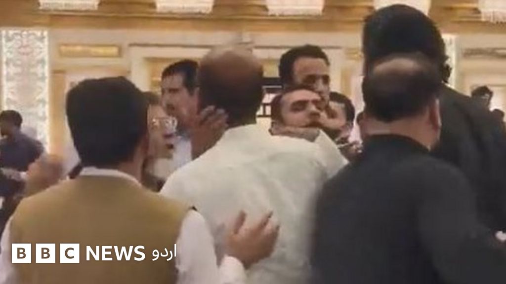 نور عالم خان: میریٹ ہوٹل میں بعض سیاستدانوں اور ایک شخص کے درمیان لڑائی ...