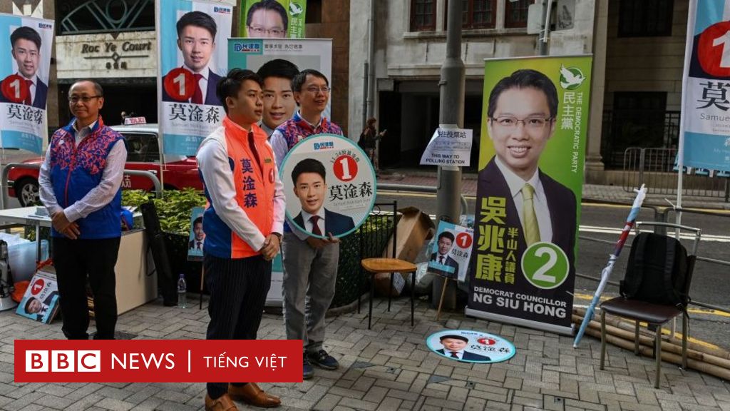 香港選舉：抗議者希望向中國傳遞訊息