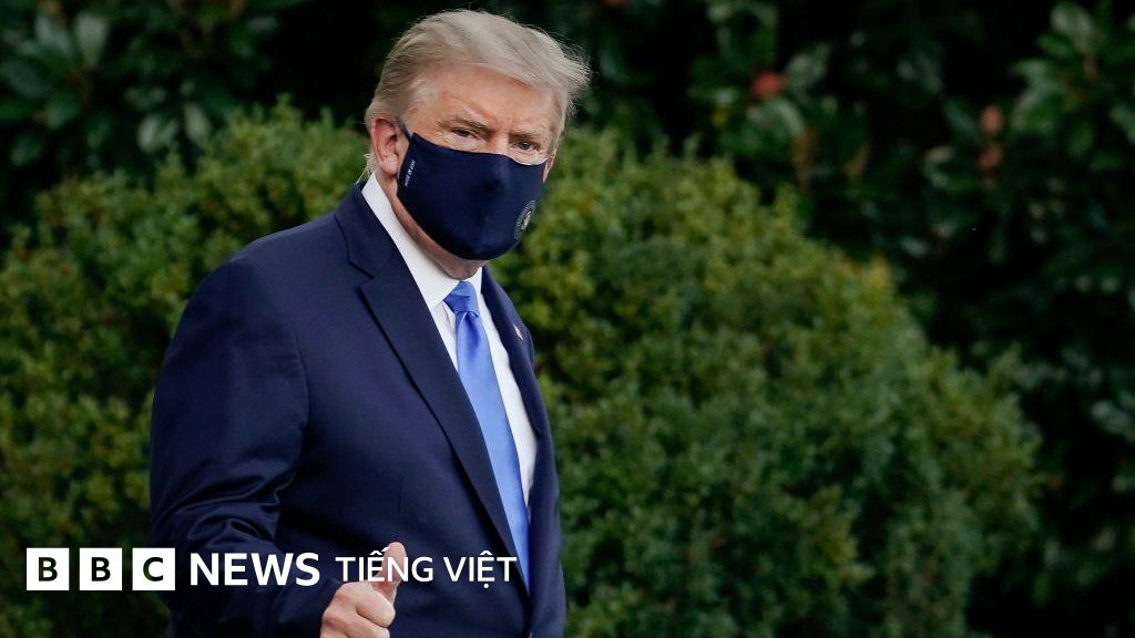 Virus corona Tổng thống Donald Trump nhập viện BBC News Tiếng Việt
