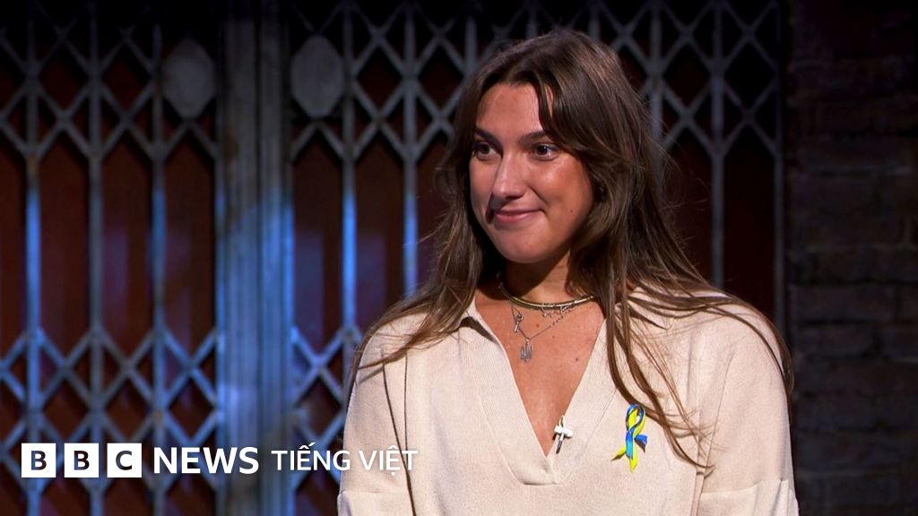 Cô gái Ukraine chạy nạn, lên truyền hình Anh gọi vốn thành công - BBC News Tiếng Việt