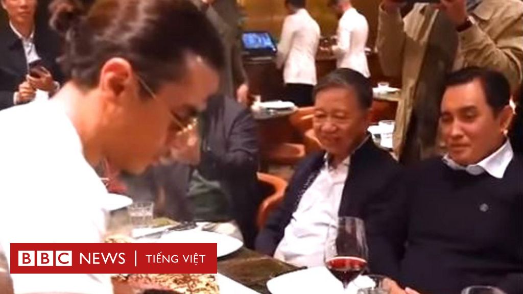 Bộ trưởng Tô Lâm 'thuộc số thực khách cuối cùng' ở Anh được Salt Bae 'rắc muối đút thịt'? - BBC News Tiếng Việt