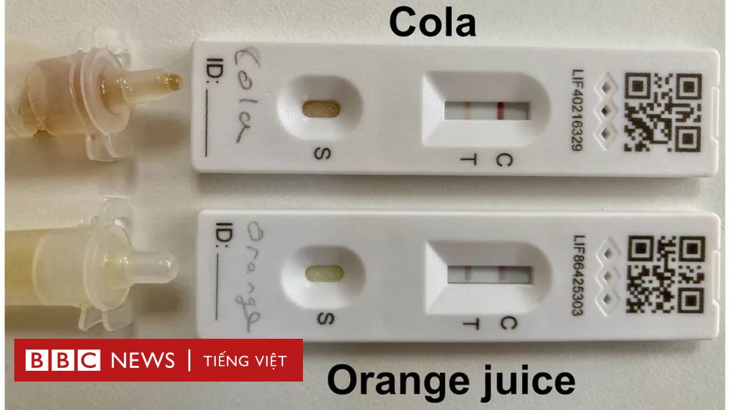 Nước ngọt khiến xét nghiệm Covid19 cho kết quả dương tính giả  BBC