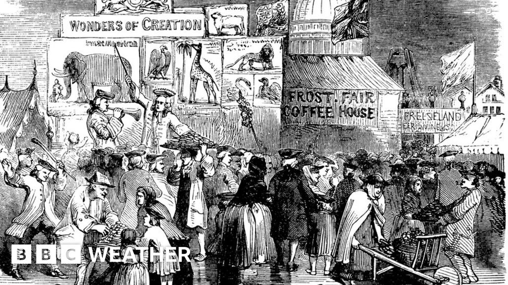 Weather history: Frost fairs in the Little Ice Age - BBC Weather