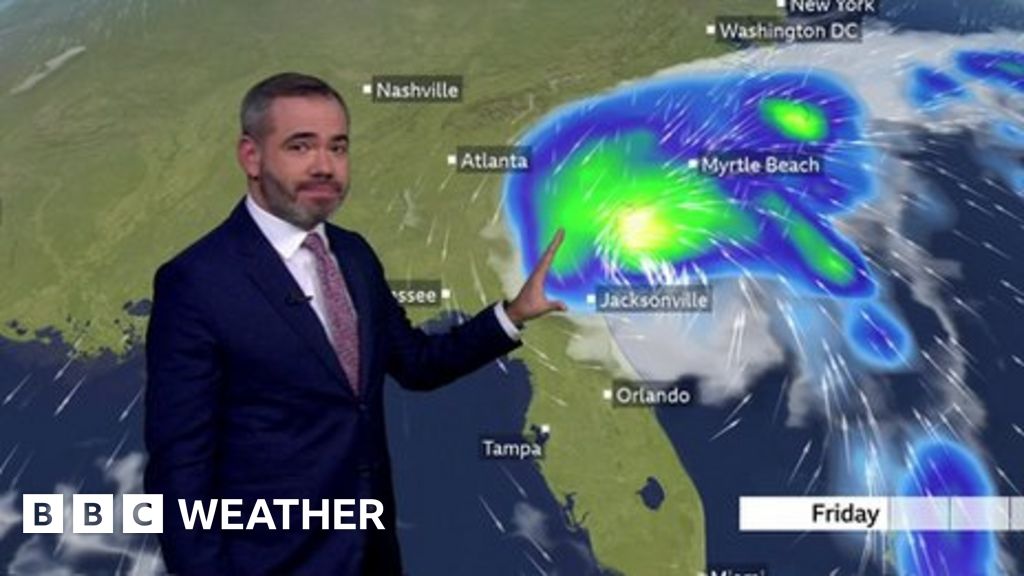 Hurricane Ian tropical storm after battering Florida BBC Weather