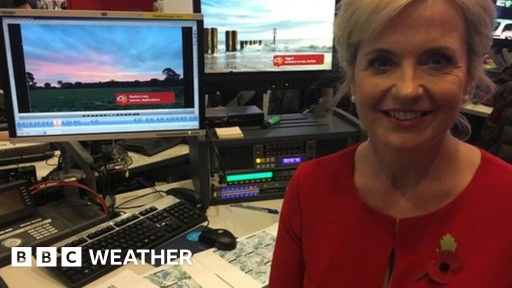 My Weather Watchers Carol Kirkwood BBC Weather