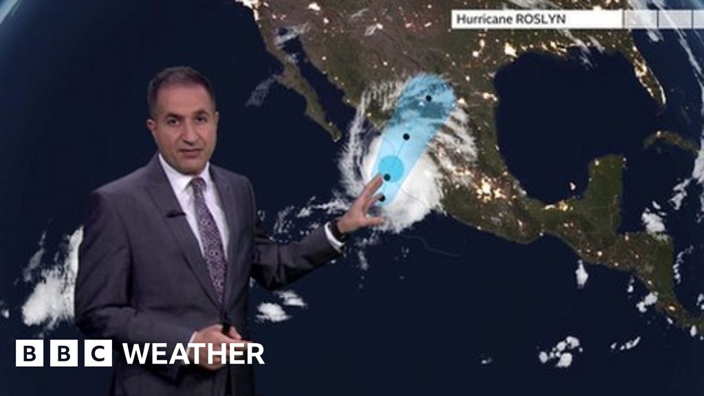 Hurricane Roslyn hits Mexico BBC Weather