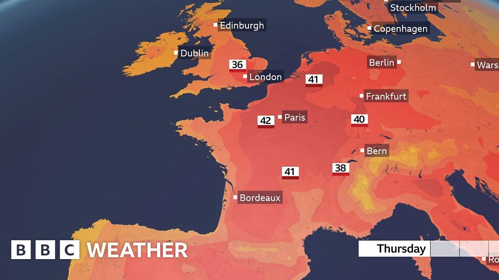 July temperature records could tumble BBC Weather