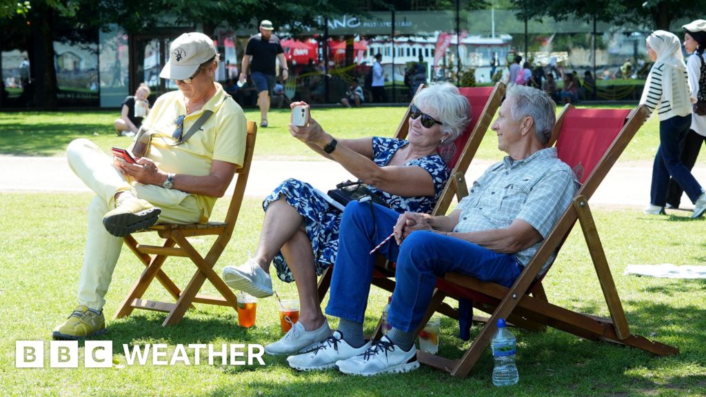 UK's hottest day of the year so far as temperatures hit 31.9C