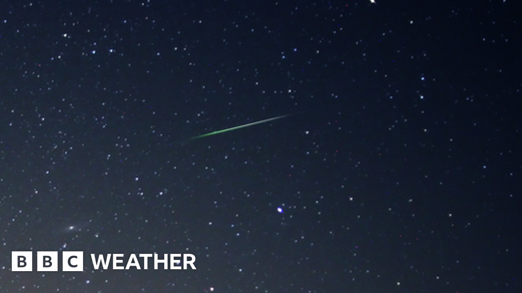 How to catch a shooting star this week BBC Weather