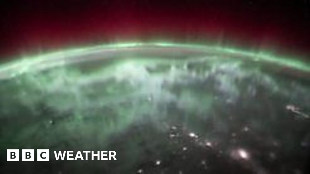 Watch: Astronaut's view of Northern Lights from International Space Station