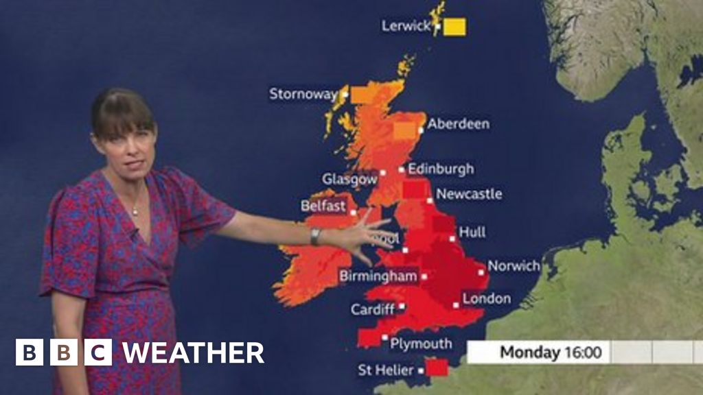 UK Heatwave: Extreme Heat During The Day And At Night - BBC Weather