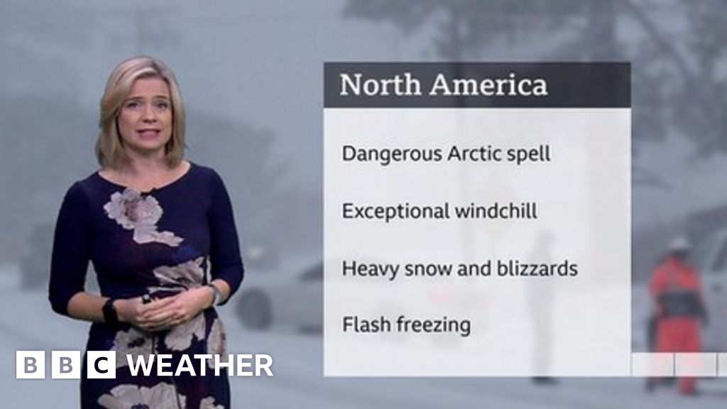 US and Canada hit by huge winter storm BBC Weather