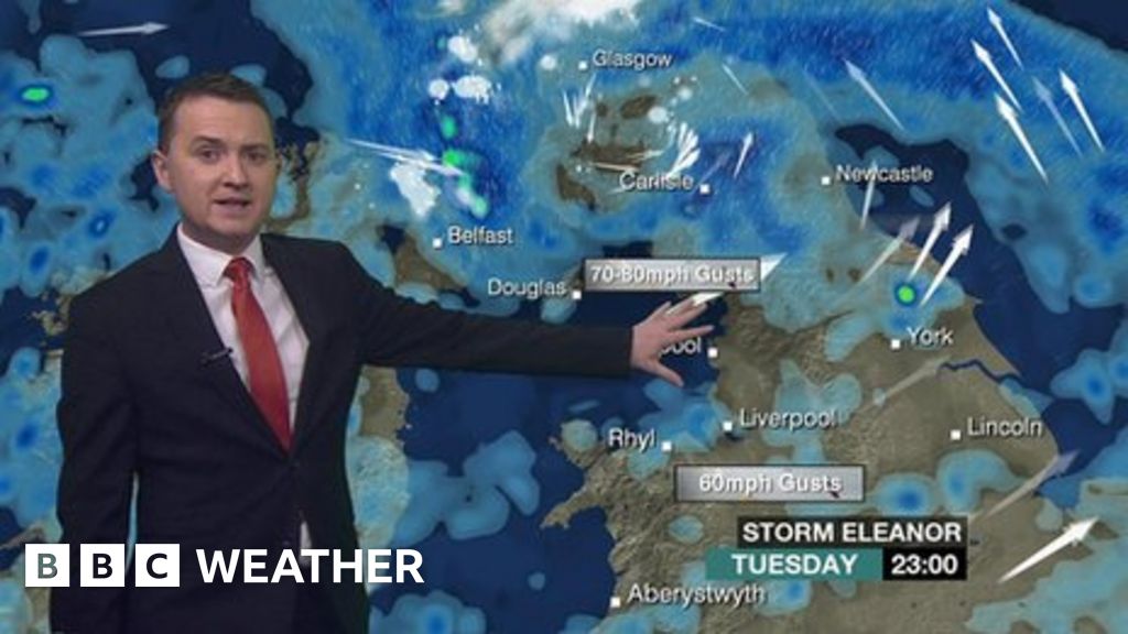Storm Eleanor Set To Hit UK BBC Weather Storm Eleanor Set To Hit UK BBC Weather