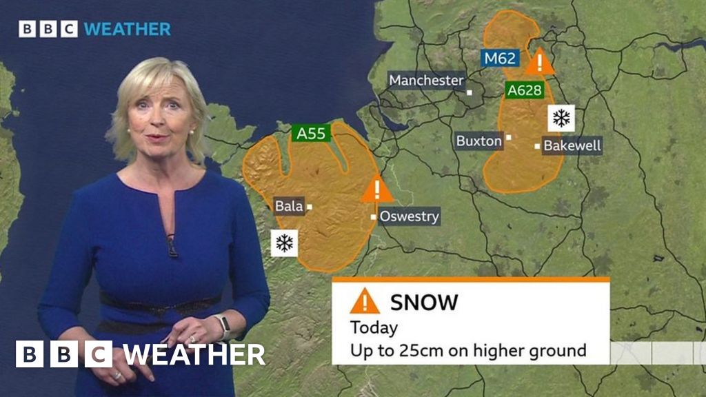 UK weather where will we have snow on Thursday BBC Weather