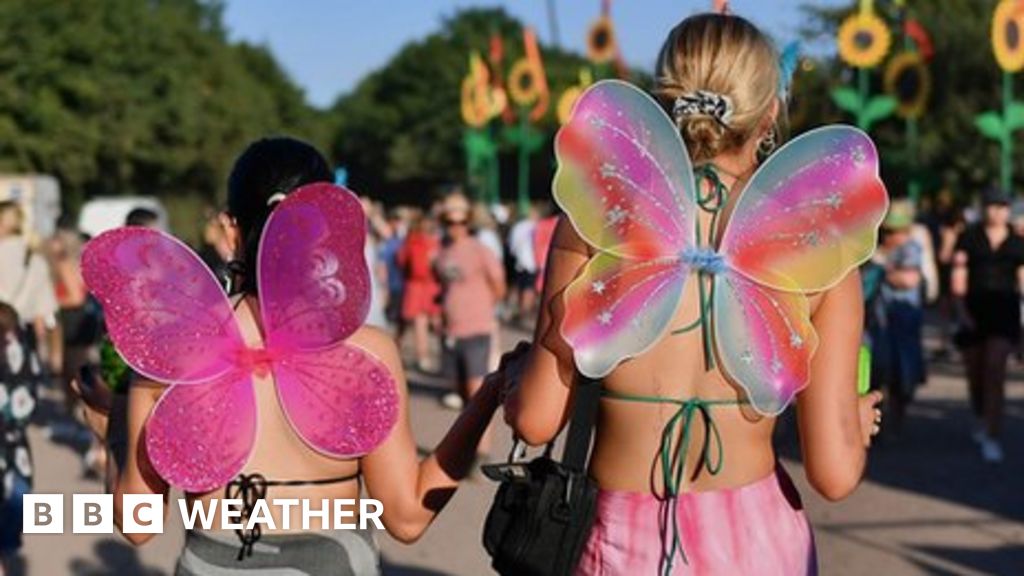 Glastonbury The latest weather forecast BBC Weather