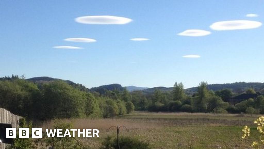 Gallery UFOs over Scotland BBC Weather