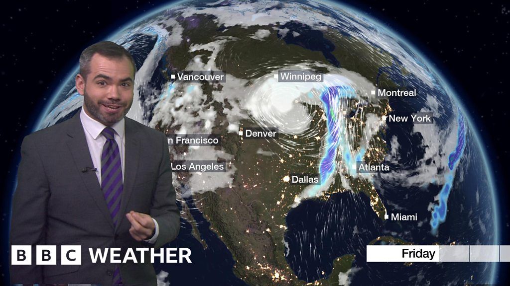 US Prepares For Intense Storm - BBC Weather