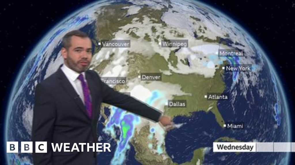 Storm Threatens Thanksgiving Travel - BBC Weather