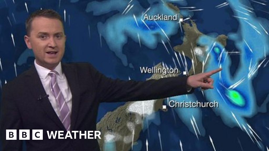 New Zealand hit by huge winter storm BBC Weather