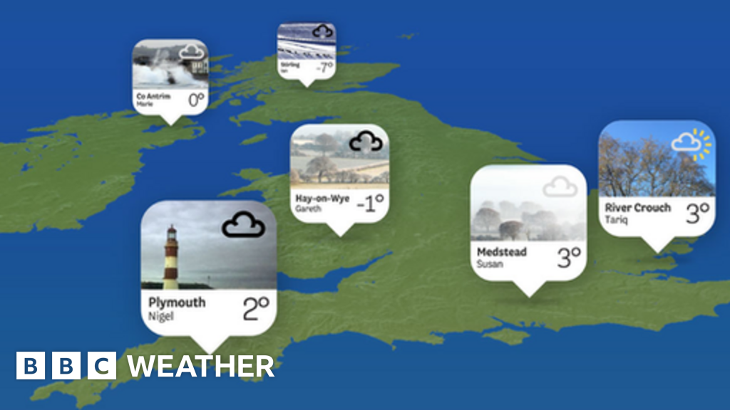 New feature Send a report wherever you are! BBC Weather