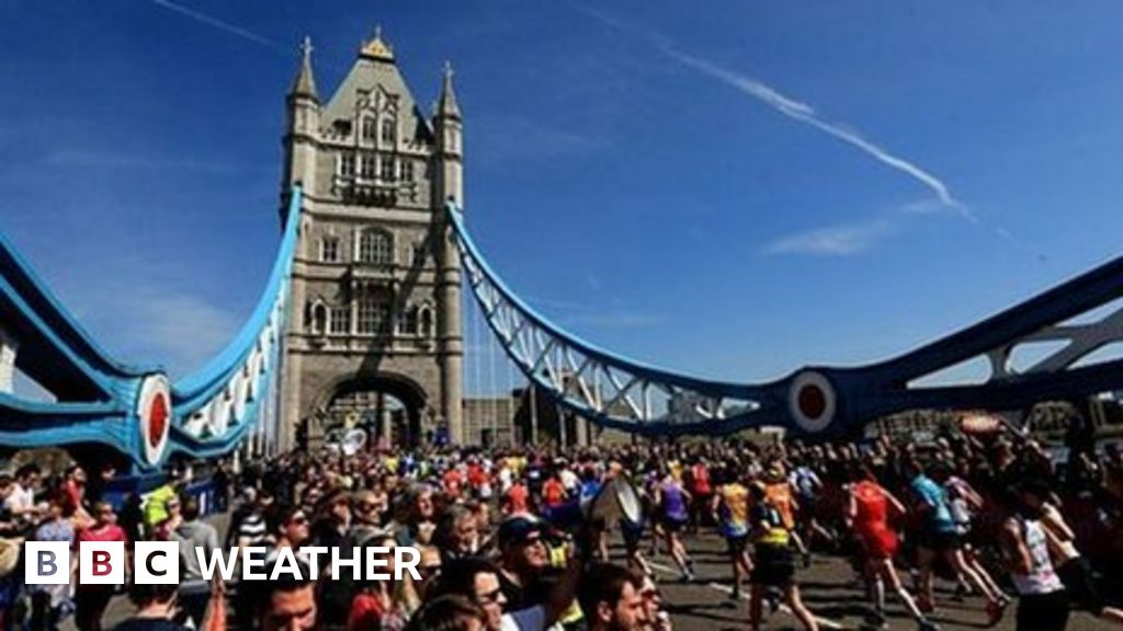 London Marathon BBC Weather