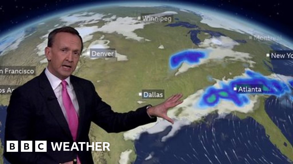 US Storms Set To Continue - BBC Weather