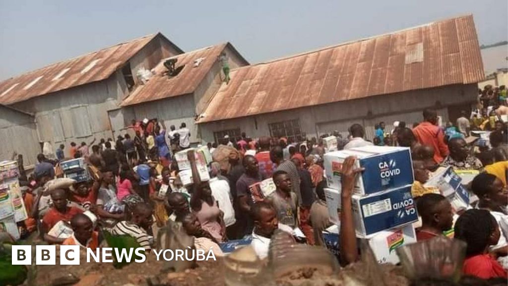 CACOVID Palliatives: Ọwọ́ Ọlọ́pàá tẹ àwọn tó lọ kó ǹkan ìrọ̀rùn Covid ...