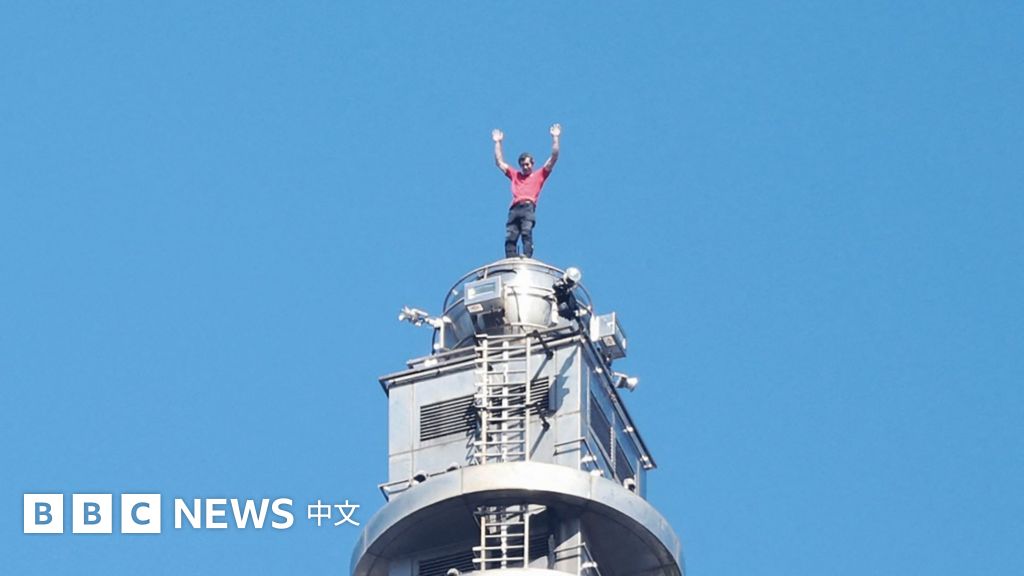 美國攀岩家霍諾德91分鐘徒手登頂台北101