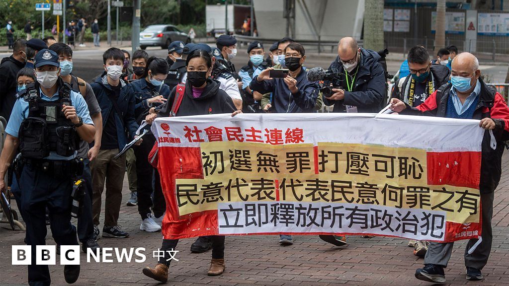 香港国安法：记录仅存的的街头抗议示威者
