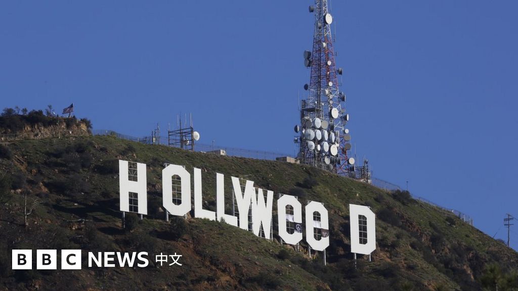 Сгорела ли надпись hollywood. Надпись голливуд в донецке.