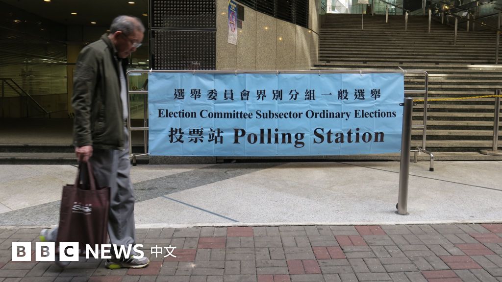 香港特首选战 少数选民投票产生选举委员会 c News 中文