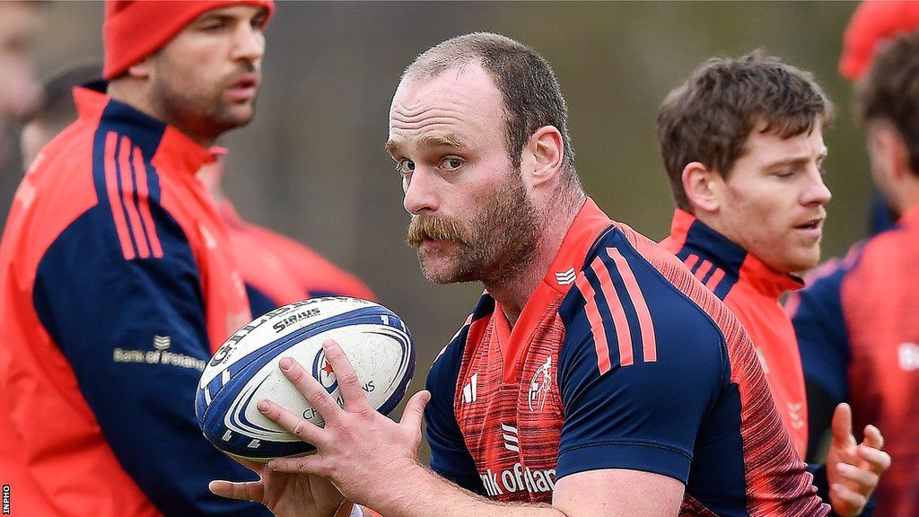 Oli Jager returns to the Munster front row for Saturday's encounter in Limerick